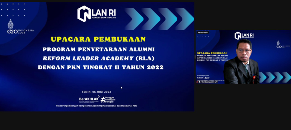 REFORM LEADER ACADEMY (RLA) LAN RI